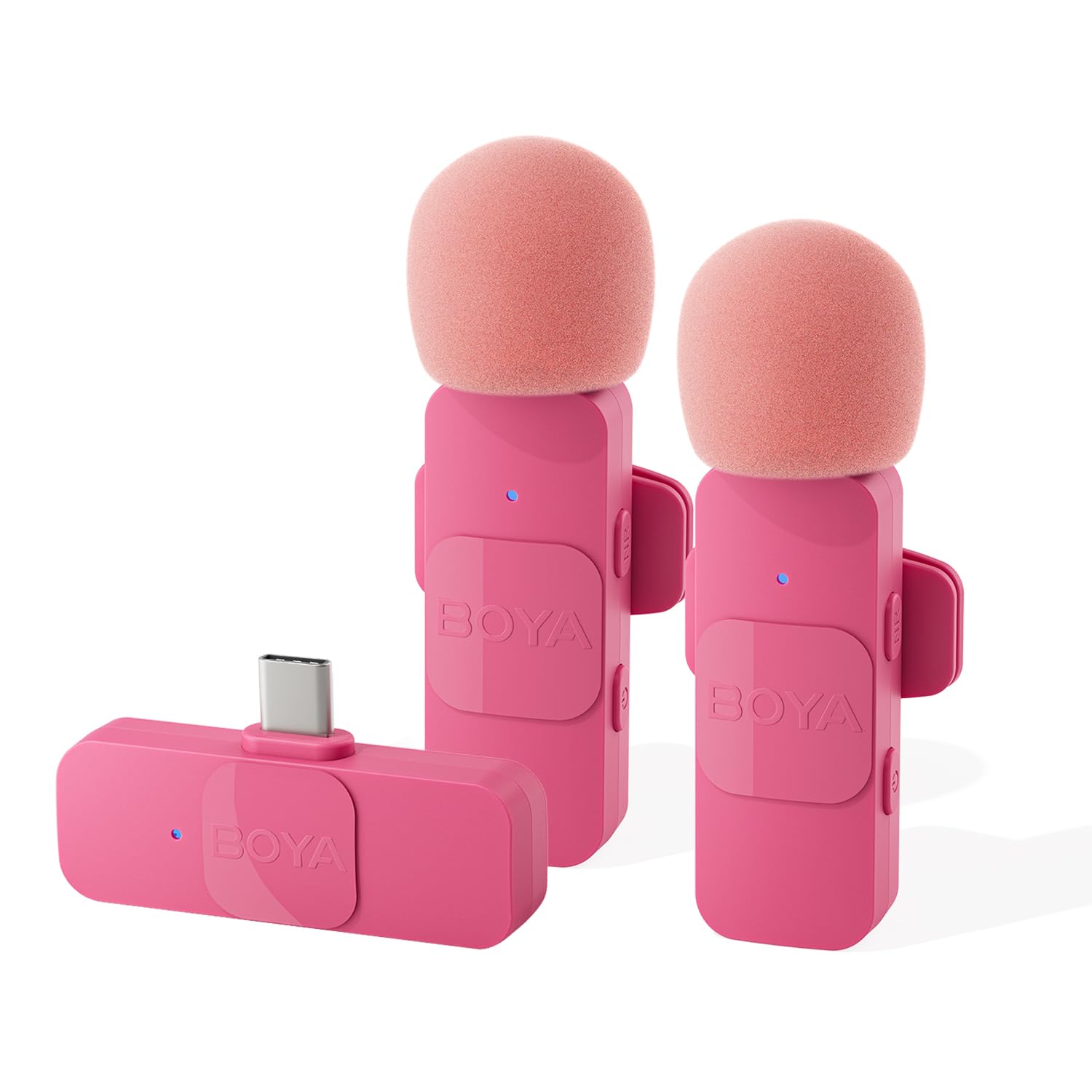 Amazon.co.jp: BOYA ピンマイク 2.4ghzワイヤレスマイク 瞬時接続